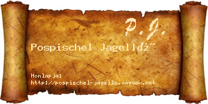 Pospischel Jagelló névjegykártya